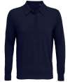 03986 Stefan NEOBLU Stefan Polo Collar Sweater night blue colour image